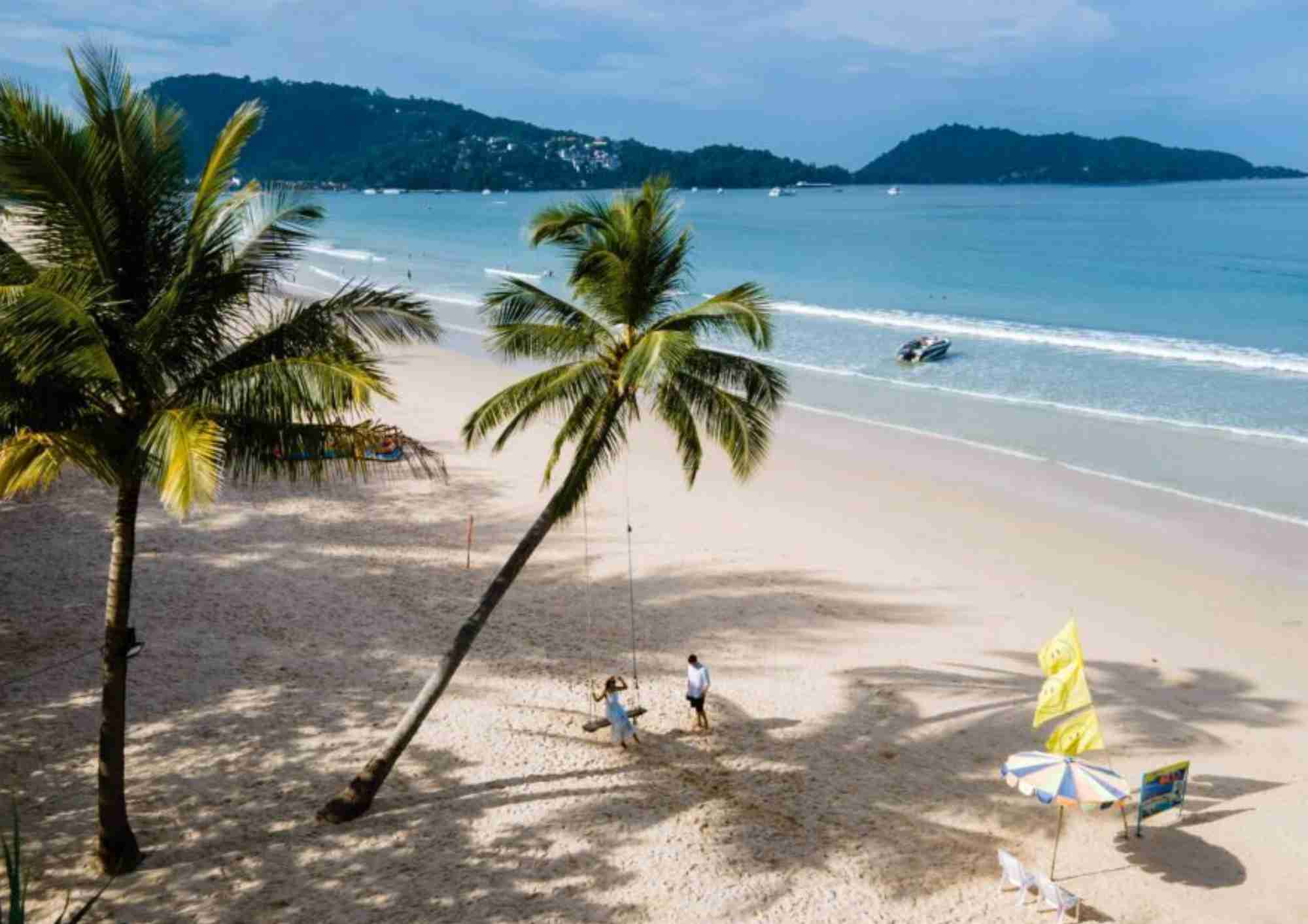 Beach scene